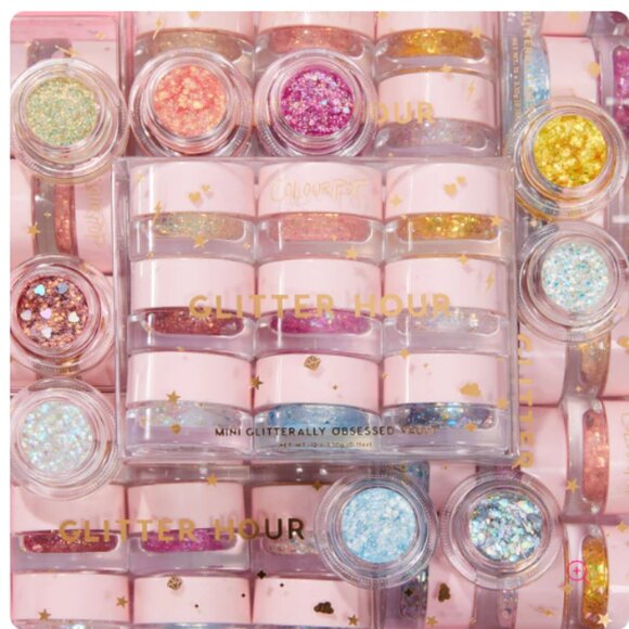 Glitter Hour ColourPop 9-Piece Set of Mini Glitter Gel for Face and Body - Picture 2 of 3